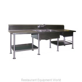 Eagle SMPT30120 Work Table, with Prep Sink(s)
