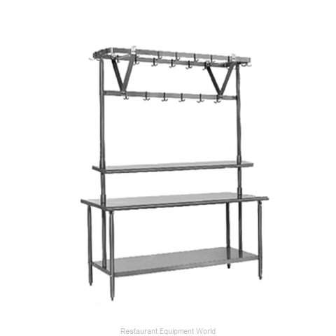 Eagle TM108PR Pot Rack, Table-Mounted