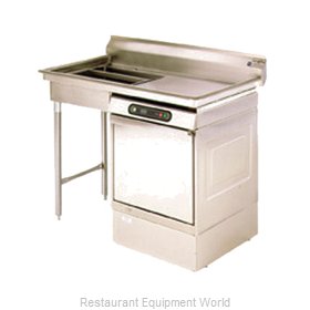 Eagle UDT-4R-16/3 Dishtable, Soiled, Undercounter