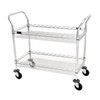 Cart, Bussing Utility Transport, Metal Wire
 <br><span class=fgrey12>(Eagle WBC1836C-2B Cart, Transport Utility)</span>