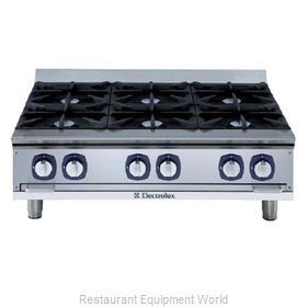 Electrolux Professional 169036 Hotplate Counter Unit Gas