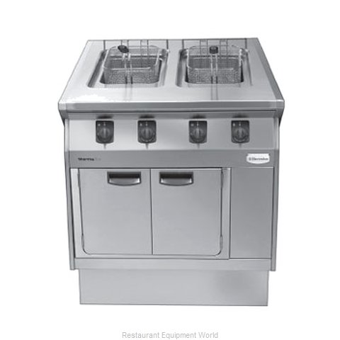 Electrolux Professional 584097 Fryer Floor Model Electric Split Pot