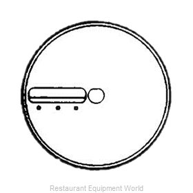 Electrolux Professional 653006 Food Processor, Slicing Disc Plate