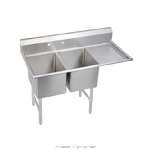 Elkay 2C18X18-R-18 Sink, (2) Two Compartment