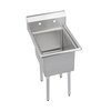 Fregadero, (1) Una Tarja/Compartimiento
 <br><span class=fgrey12>(Elkay E1C20X20-0X Sink, (1) One Compartment)</span>