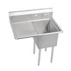 Fregadero, (1) Una Tarja/Compartimiento
 <br><span class=fgrey12>(Elkay E1C20X20-L-20X Sink, (1) One Compartment)</span>