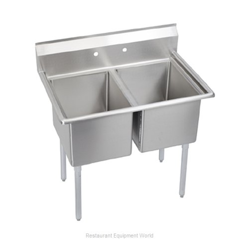 Elkay E2C20X20-0X Sink, (2) Two Compartment