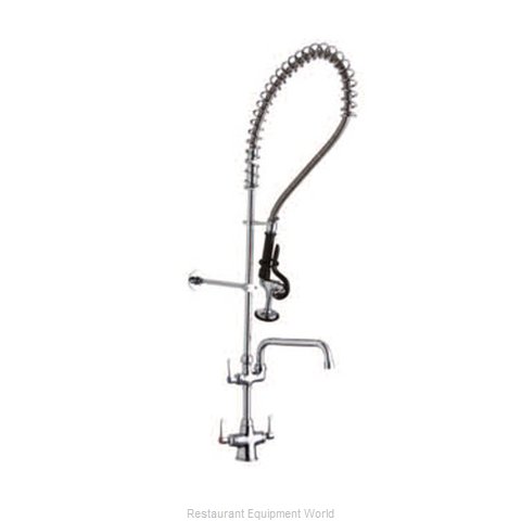 Elkay LK543AF08C Pre-Rinse Faucet Assembly, with Add On Faucet (Magnified)