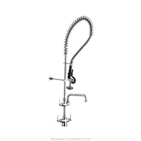 Elkay LK543AF08LC Pre-Rinse Faucet Assembly, with Add On Faucet