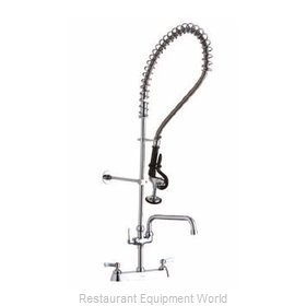 Elkay LK843AF08LC Pre-Rinse Faucet Assembly, with Add On Faucet