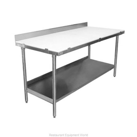 Elkay PT24S48-BS Work Table, Poly Top