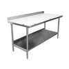 Mesa de Trabajo, Superficie de Plástico
 <br><span class=fgrey12>(Elkay PT30S60-BS Work Table, Poly Top)</span>