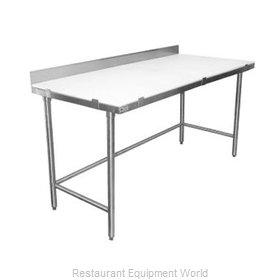 Elkay PT36X108-BS Work Table, Poly Top