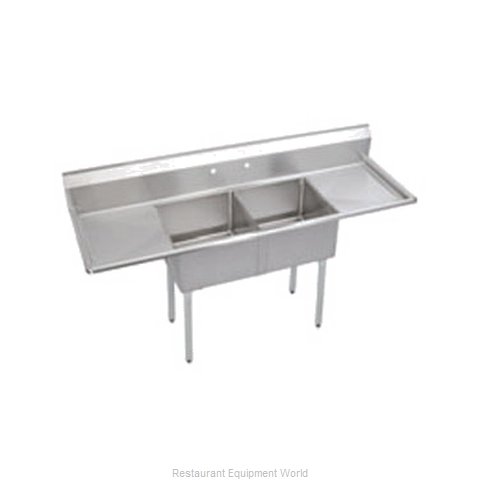 Elkay SE2C18X18-2-18X Sink, (2) Two Compartment