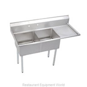 Elkay SE2C18X18-R-18X Sink, (2) Two Compartment