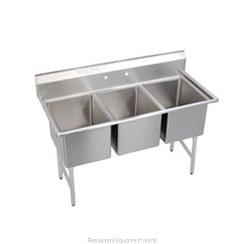 Elkay SL3C12X16-0 Sink, (3) Three Compartment