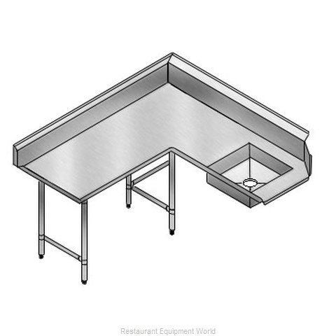 Elkay SLDDTL-120-L Dishtable, Soiled