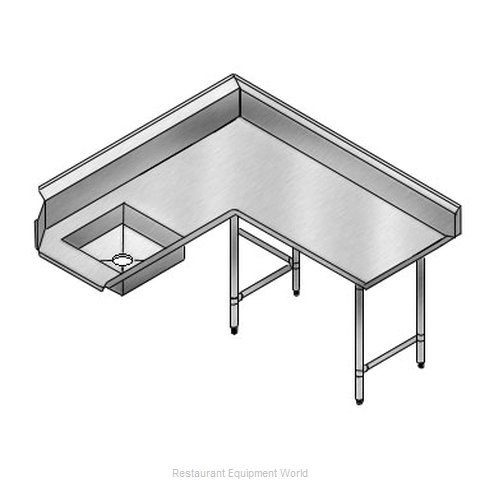 Elkay SLDDTL-120-R Dishtable, Soiled