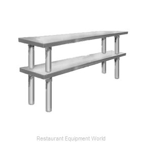 Elkay TMS-2-10-48 Overshelf, Table-Mounted