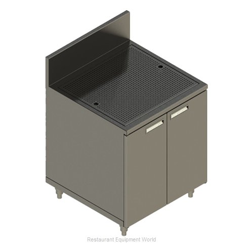 Elkay UB-CD24X24X Underbar Workboard, Storage Cabinet