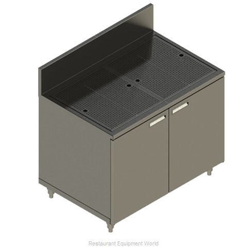 Elkay UB-CD36X24X Underbar Workboard, Storage Cabinet
