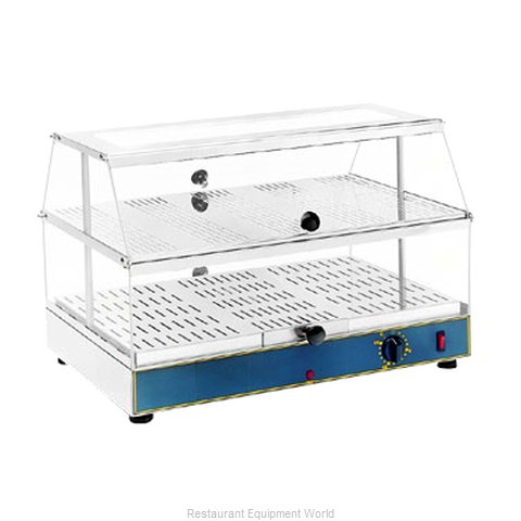 Equipex WD-200 Display Case, Hot Food, Countertop