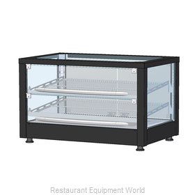 Equipex WD780B-2/1-SS Display Case, Hot Food, Countertop
