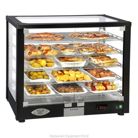 Equipex WD780B-3 Display Case, Hot Food, Countertop