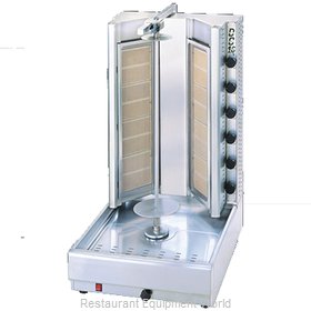 Eurodib DG16V Vertical Broiler (Gyro), Gas