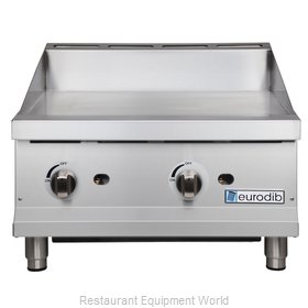 Eurodib T-G24 Griddle, Gas, Countertop