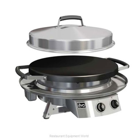 EVO 10-0020-LP Round Griddle / Fry Top, Gas