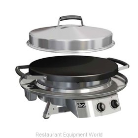 EVO 10-0020-LP Round Griddle / Fry Top, Gas