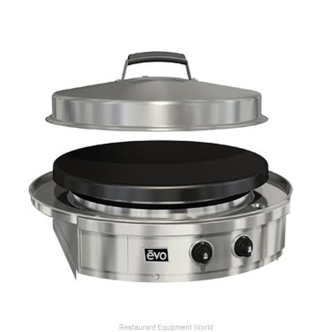 EVO 10-0054-LP Round Griddle / Fry Top, Gas (Magnified)