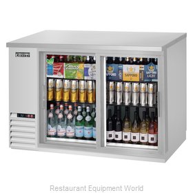 Everest Refrigeration EBB48G-SD-SS Back Bar Cabinet, Refrigerated
