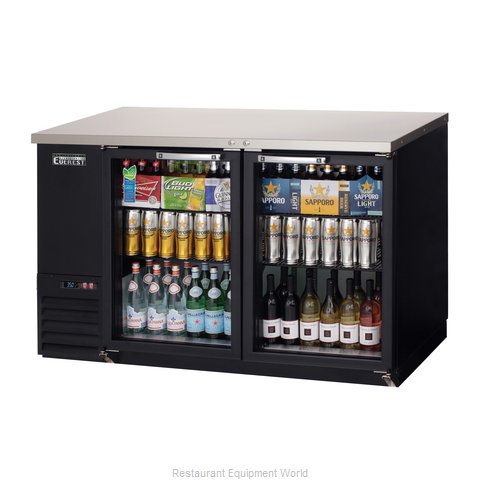 Everest Refrigeration EBB59G Back Bar Cabinet, Refrigerated