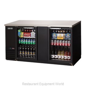 Everest Refrigeration EBB69G Back Bar Cabinet, Refrigerated