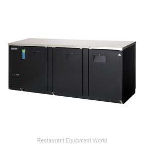 Everest Refrigeration EBB90 Back Bar Cabinet, Refrigerated