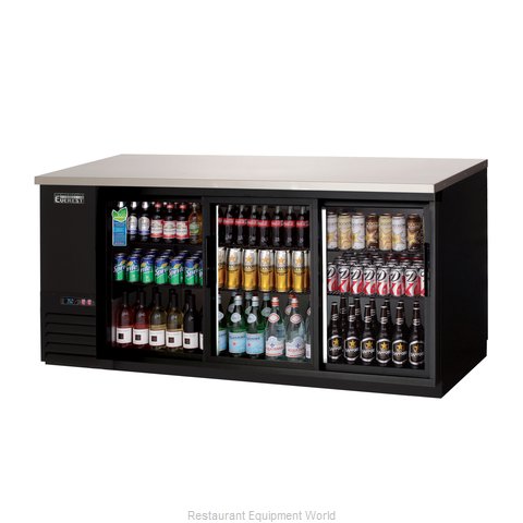 Everest Refrigeration EBB90G-SD Back Bar Cabinet, Refrigerated