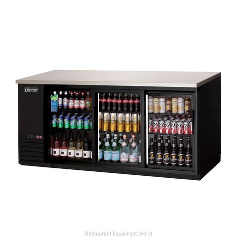 Everest Refrigeration EBB90G-SD Back Bar Cabinet, Refrigerated