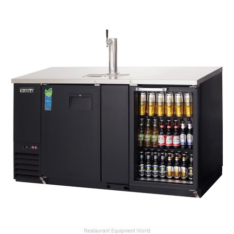 Everest Refrigeration EBD3-BBG Draft Beer Cooler (Magnified)