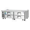 Base Refrigerada, con Encimera, para Planchas
 <br><span class=fgrey12>(Everest Refrigeration ECB72D4 Equipment Stand, Refrigerated Base)</span>