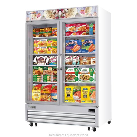 Everest Refrigeration EMGF48 Freezer, Merchandiser (Magnified)