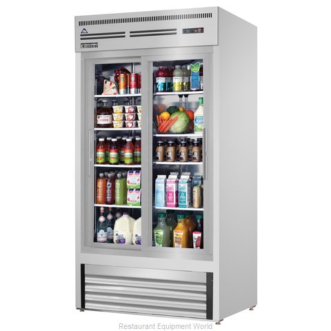 Everest Refrigeration EMGR33-SS Refrigerator, Merchandiser