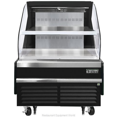 Everest Refrigeration EOMH-36-B-35-T Merchandiser, Open Refrigerated Display