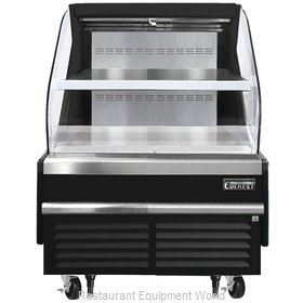 Everest Refrigeration EOMH-36-B-35-T Merchandiser, Open Refrigerated Display