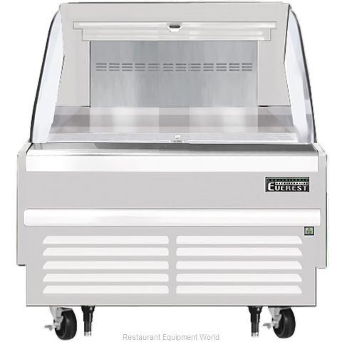 Everest Refrigeration EOMH-36-W-35-S Merchandiser, Open Refrigerated Display