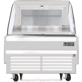 Everest Refrigeration EOMH-36-W-35-S Merchandiser, Open Refrigerated Display
