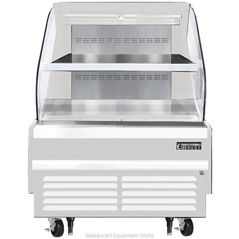 Everest Refrigeration EOMH-36-W-35-T Merchandiser, Open Refrigerated Display