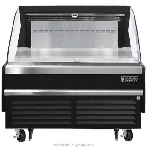 Everest Refrigeration EOMH-48-B-35-S Merchandiser, Open Refrigerated Display