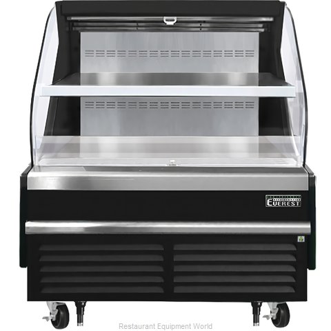 Everest Refrigeration EOMH-48-B-35-T Merchandiser, Open Refrigerated Display